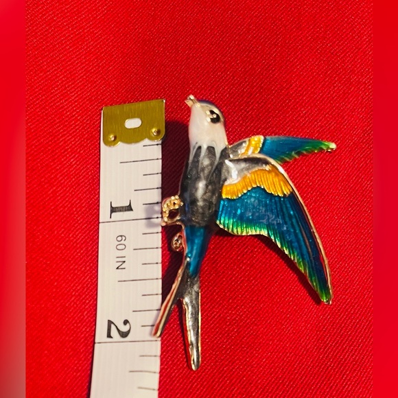 Created Brooch Fashion Pin Gift Women Girls Brooch Pin Little Swallow Bridal - Picture 2 of 4